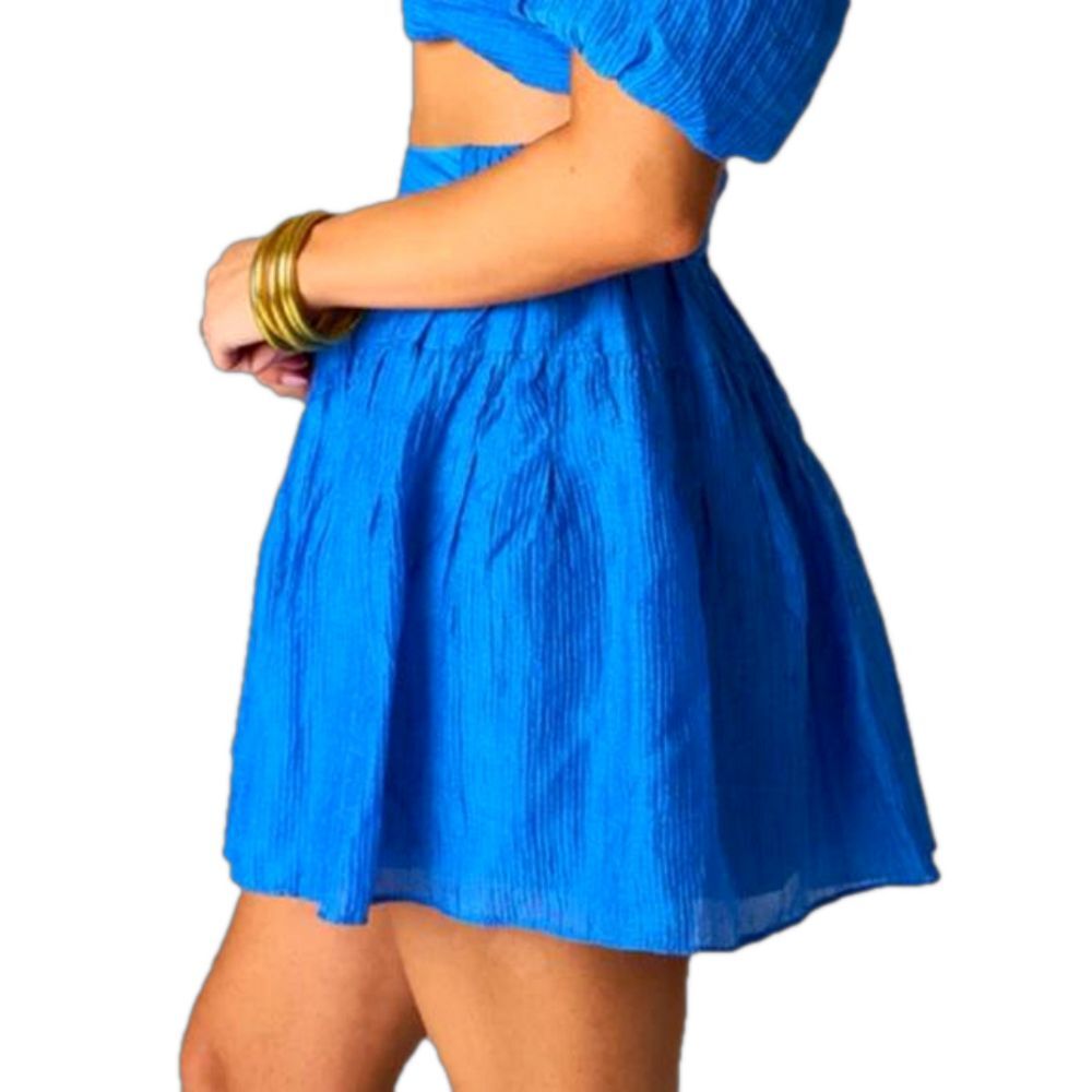 Buddy Love Royal Blue Short skirt NWOT
